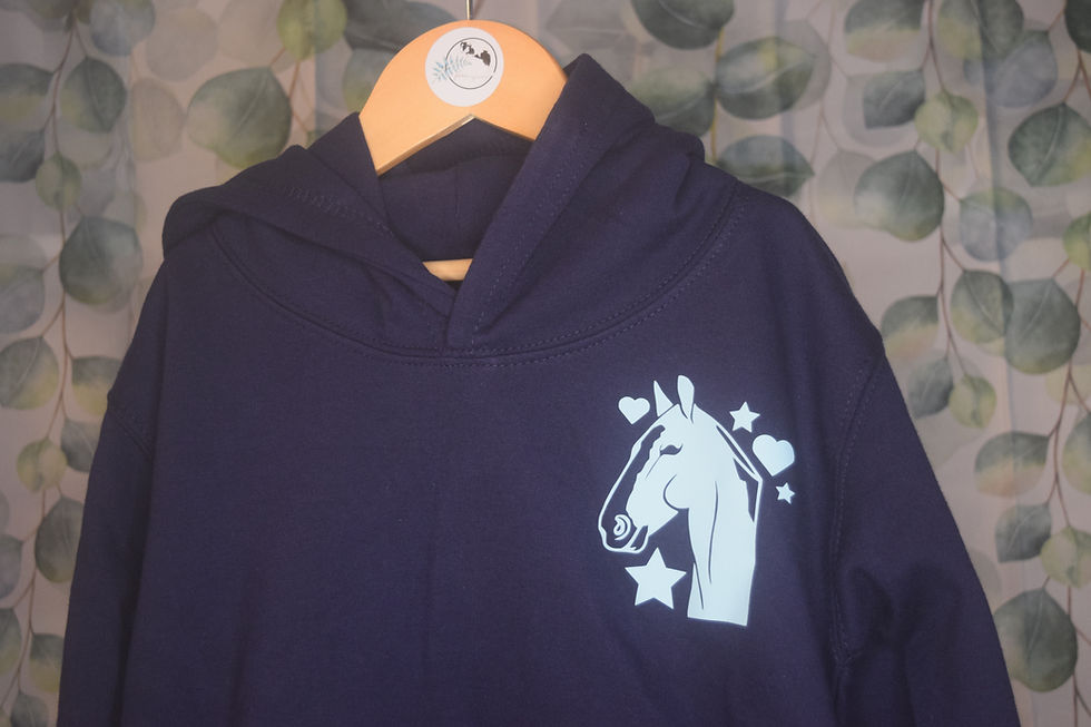Thumbnail: Kids Pastel Ponies Hoodie