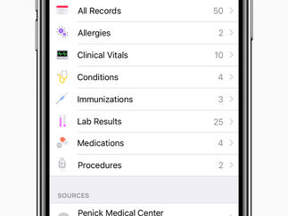 Apple announces medical records on the iPhone...