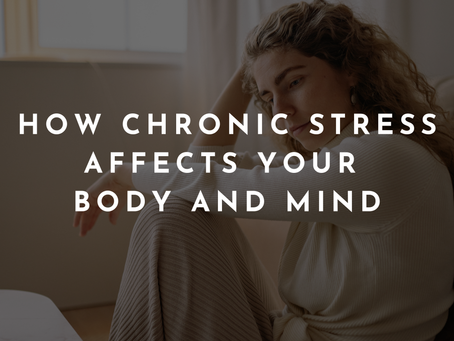 How chronic stress affects your body and mind