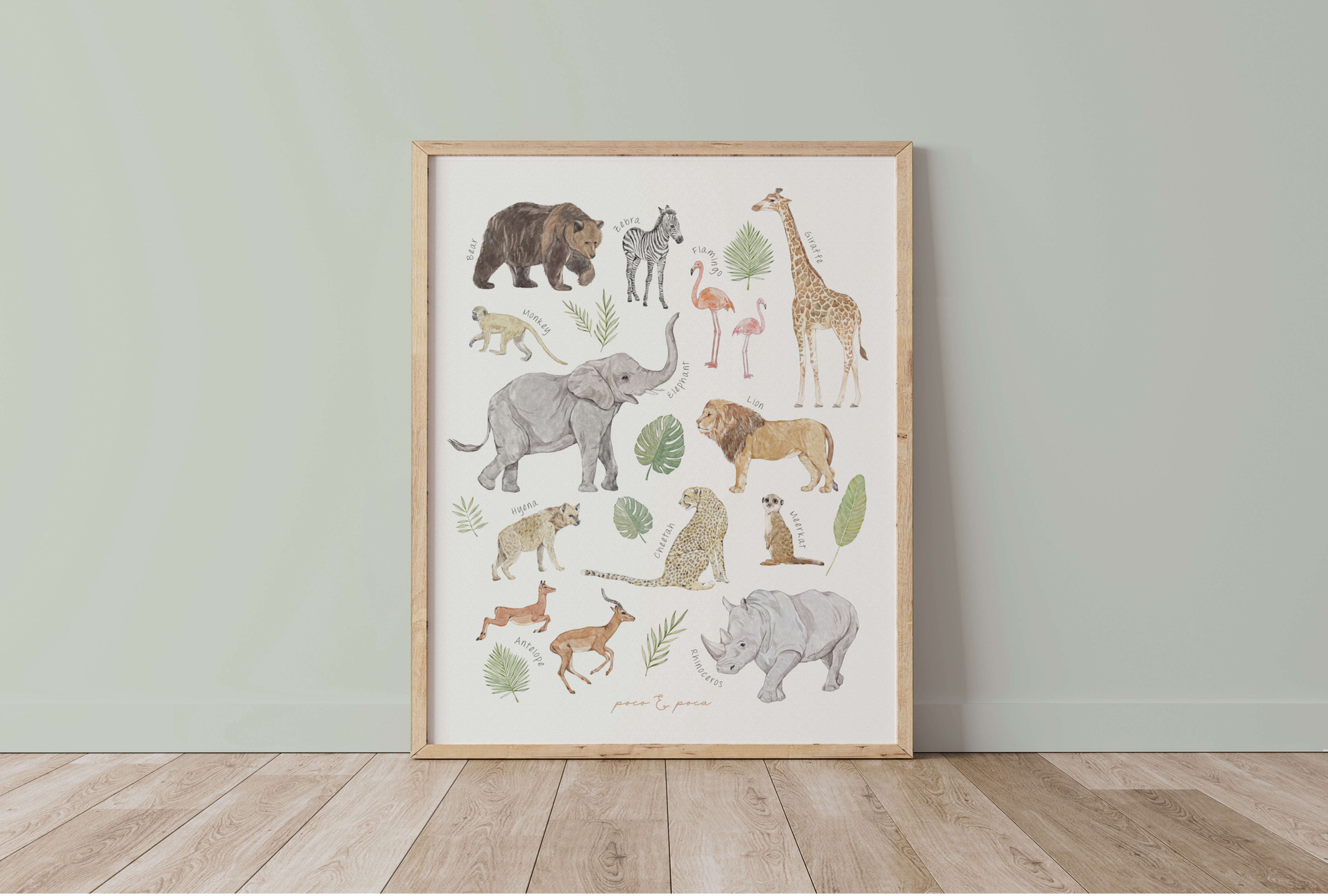 Safari Odyssey Print