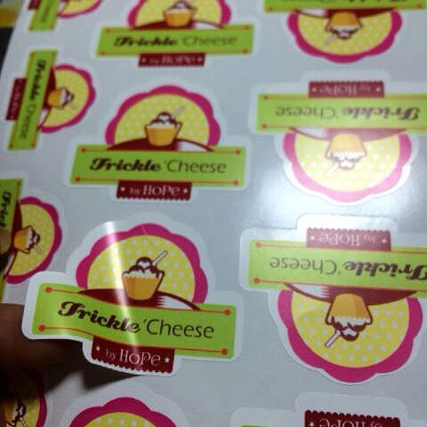 Stickers New Product of HoPe aka House of Pie _Thanks for trusting us to creating your logo _dian210