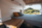 Queen bed space