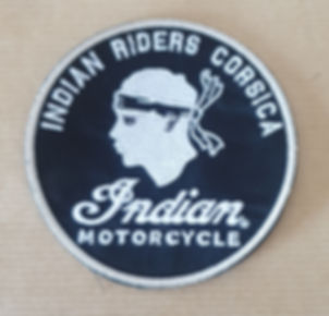 Parche oficial de Indian Riders Corsica