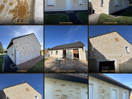 Vous cherchez un artisan pour votre crépi effet pierre dans le Nord-Pas-de-Calais ? Que vous parliez de crépi fausse pierre extérieur, d'enduit pour fausse pierre ou de crépi imitation pierre — c'est exactement ce que réalise Prestige Pierre sur les façades du Nord (59) et du Pas-de-Calais (62). Zéro sous-traitance, résultat haut de gamme, garantie décennale. 📞 Devis crépi effet pierre gratuit en 24 h — 06 19 35 69 31