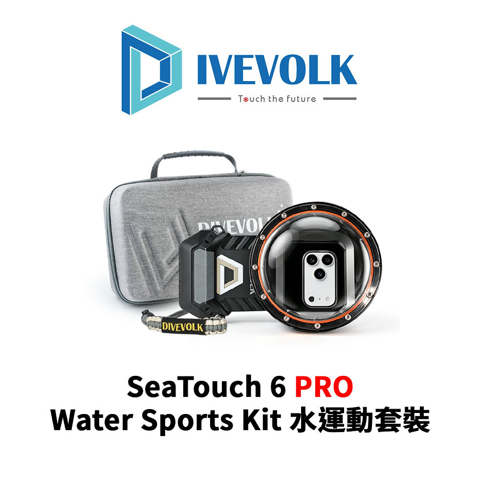 Thumbnail: DIVEVOLK Underwater Photography SeaTouch 6 PRO Water Sports Kit