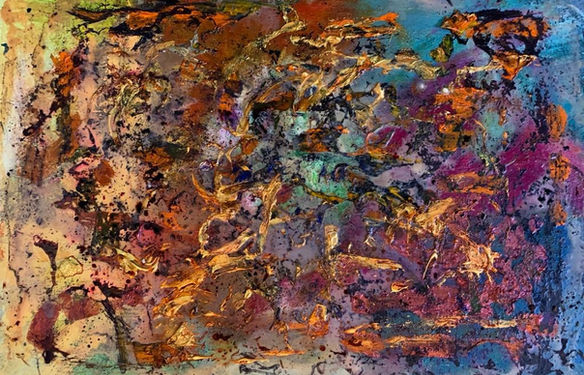 AMBARI
Encaustic Painting on Canvas
24 x 36 Inches, 2022
AASHIMA MEHROTRA