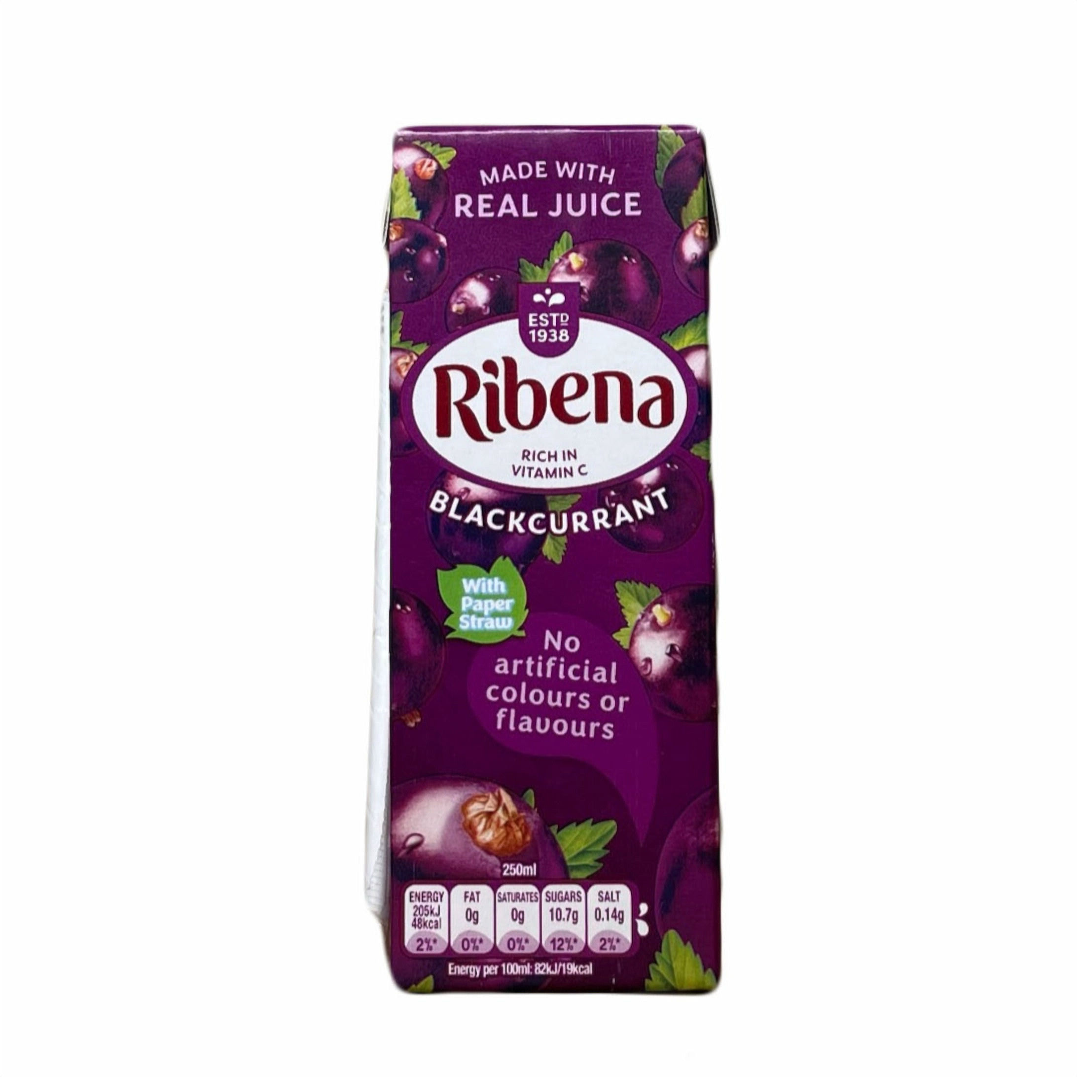 Ribena Blackcurrant Carton 250ml