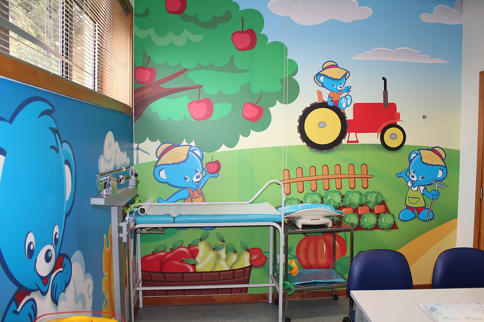 Sala de saúde infantil