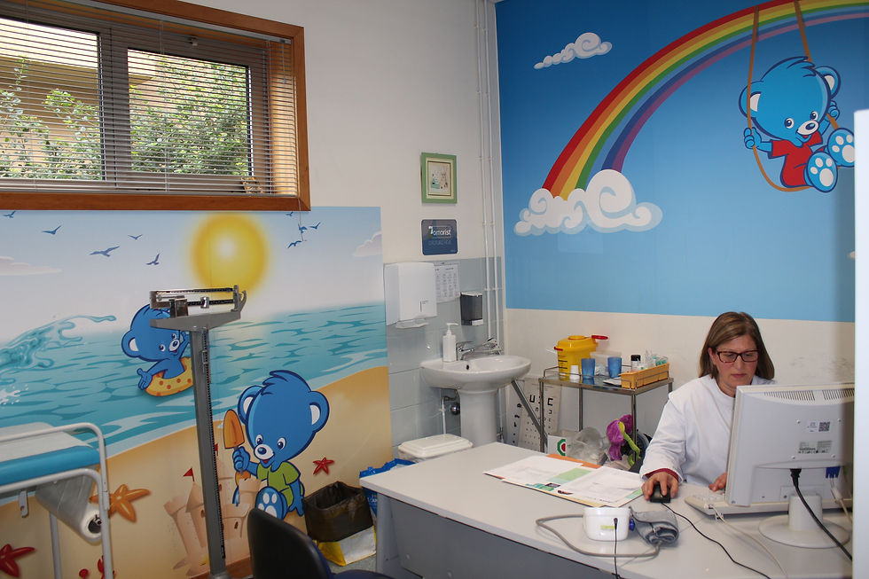 Sala de saúde infantil