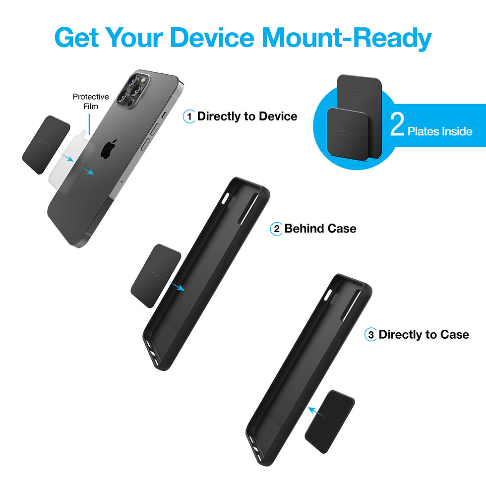 Thumbnail: MagBuddy Elite Vent Mount Black
