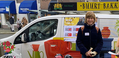 Buurtbakkie om naar ondernemers toe te gaan