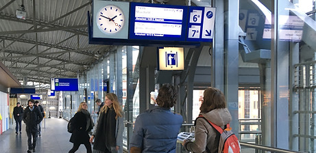 Show & tell met treinreizigers