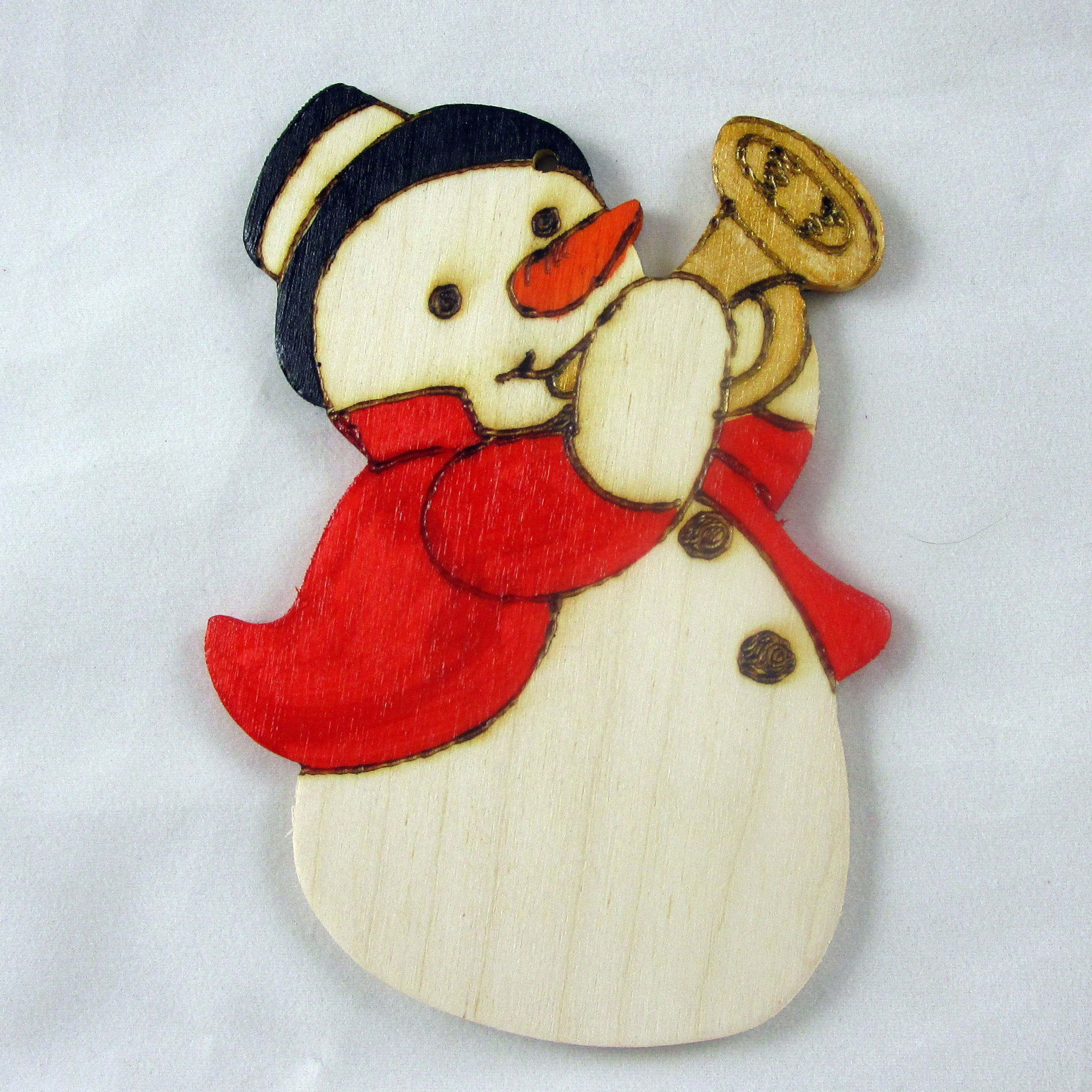 Snowman and Trumpet