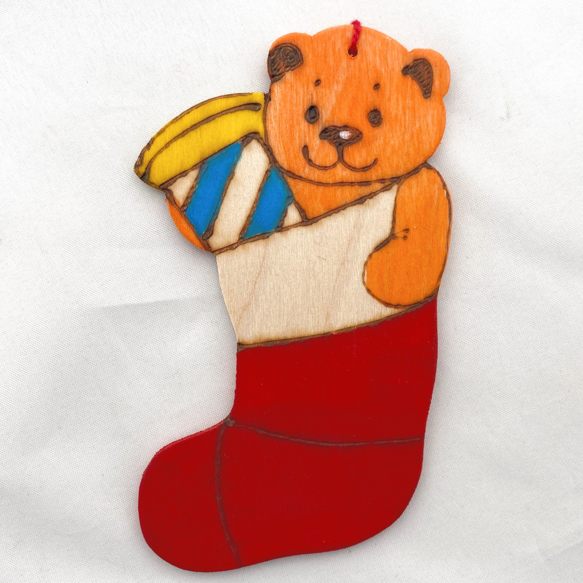 Teddy in Stocking