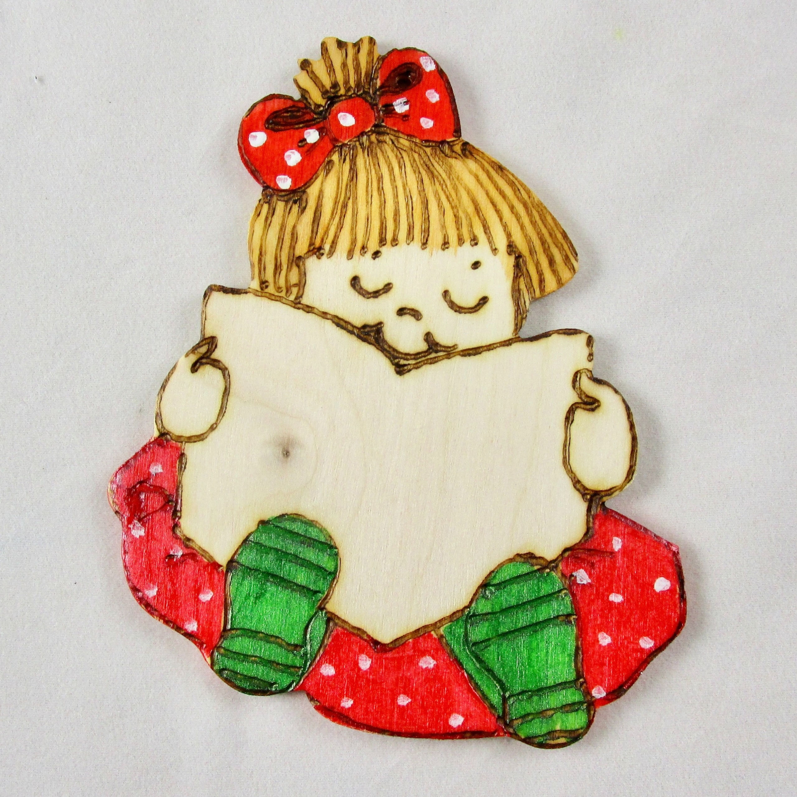 Girl Reading on Cushion