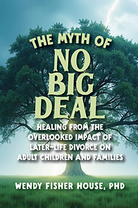 The Myth of No Big Deal, by author Wendy Fisher House - Book cover.