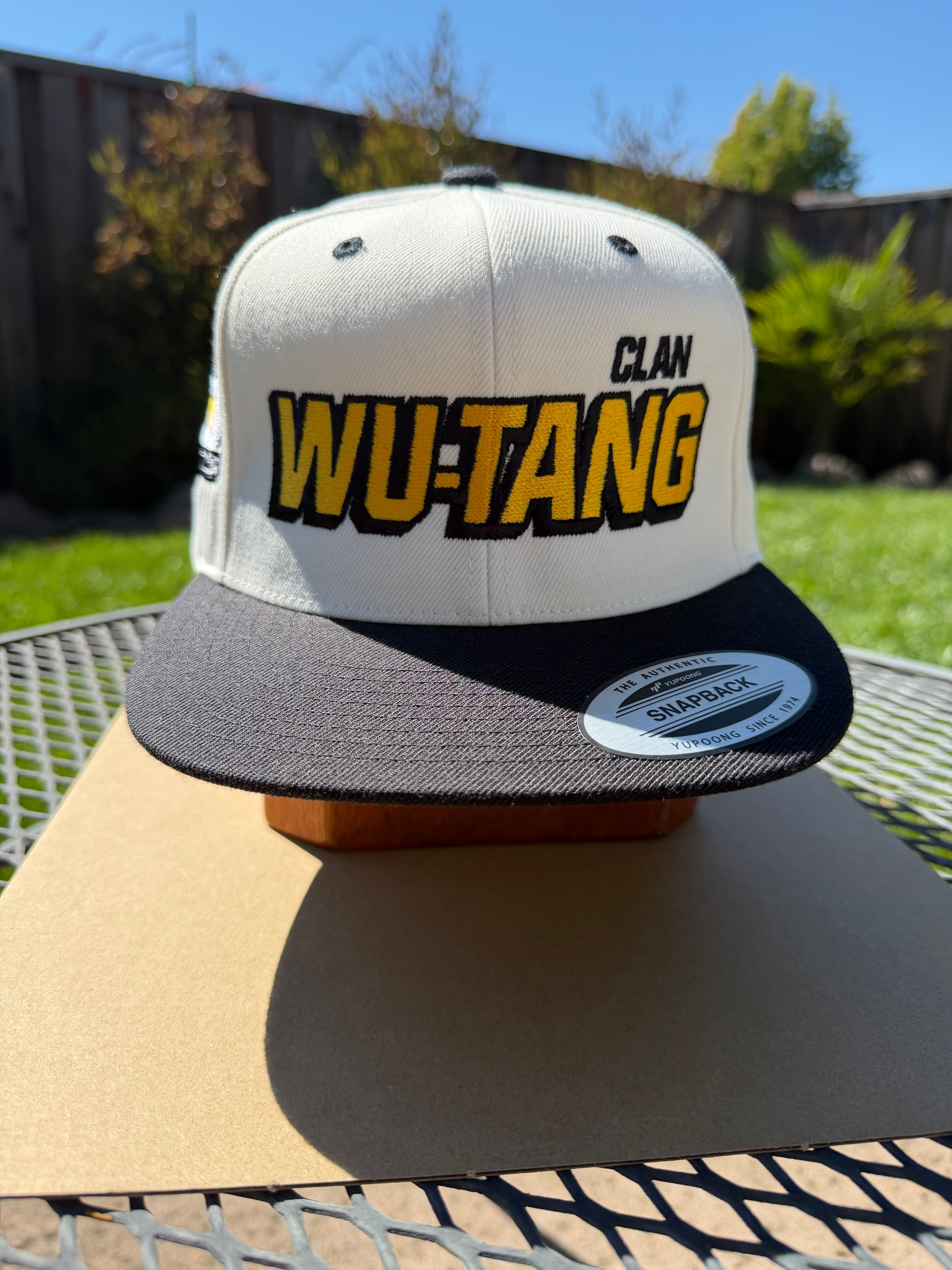 Wu-Tang Clan Varsity Snapback Hat – Natural