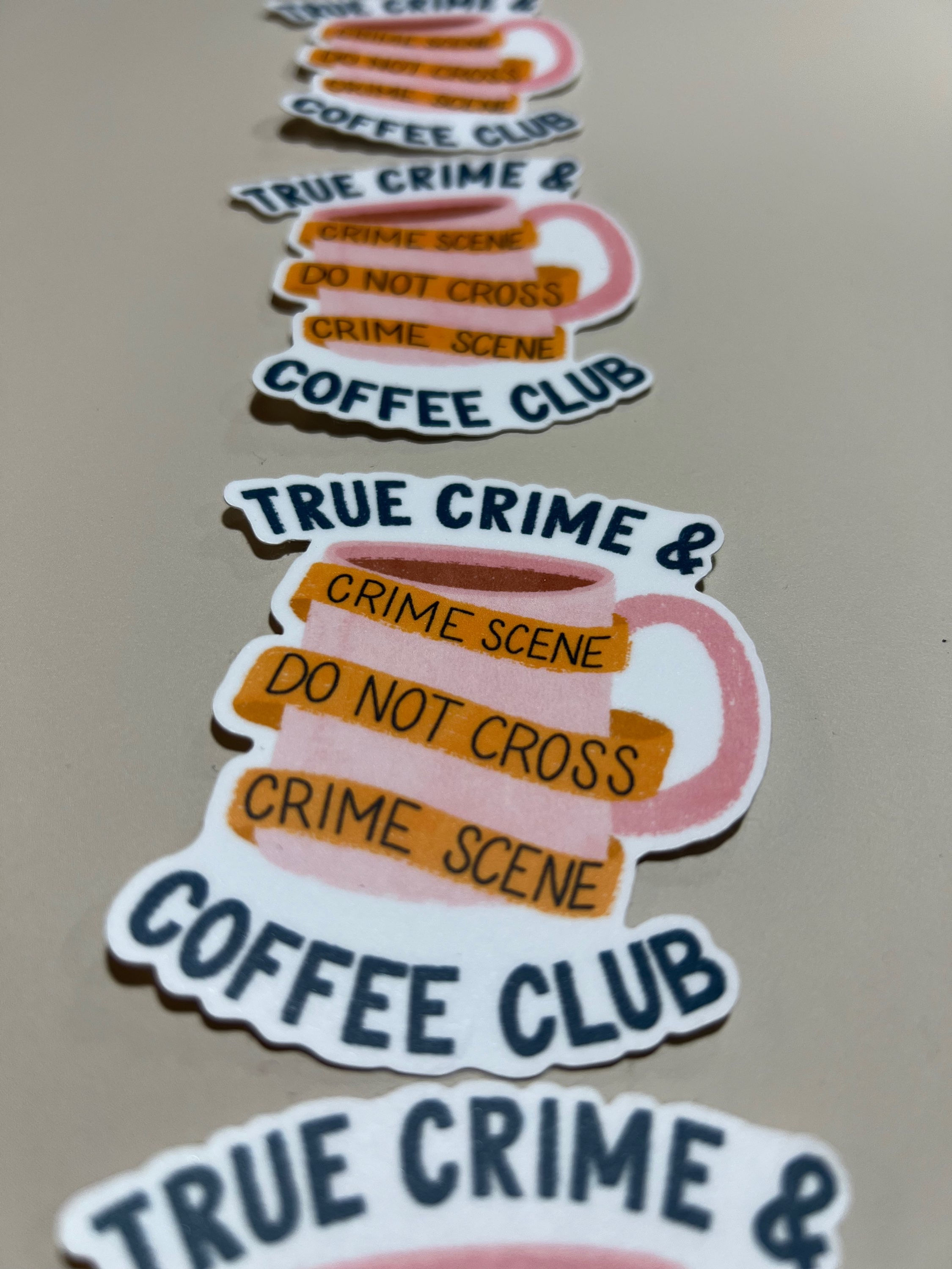 True Crime Sticker