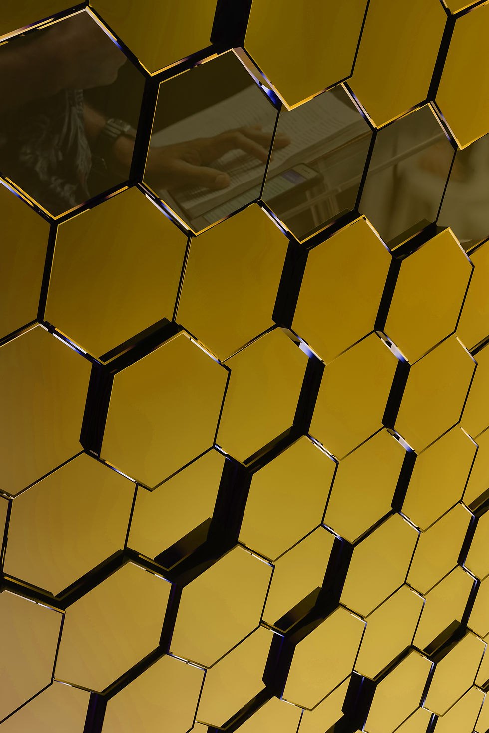 hexa glass gold preach.jpg