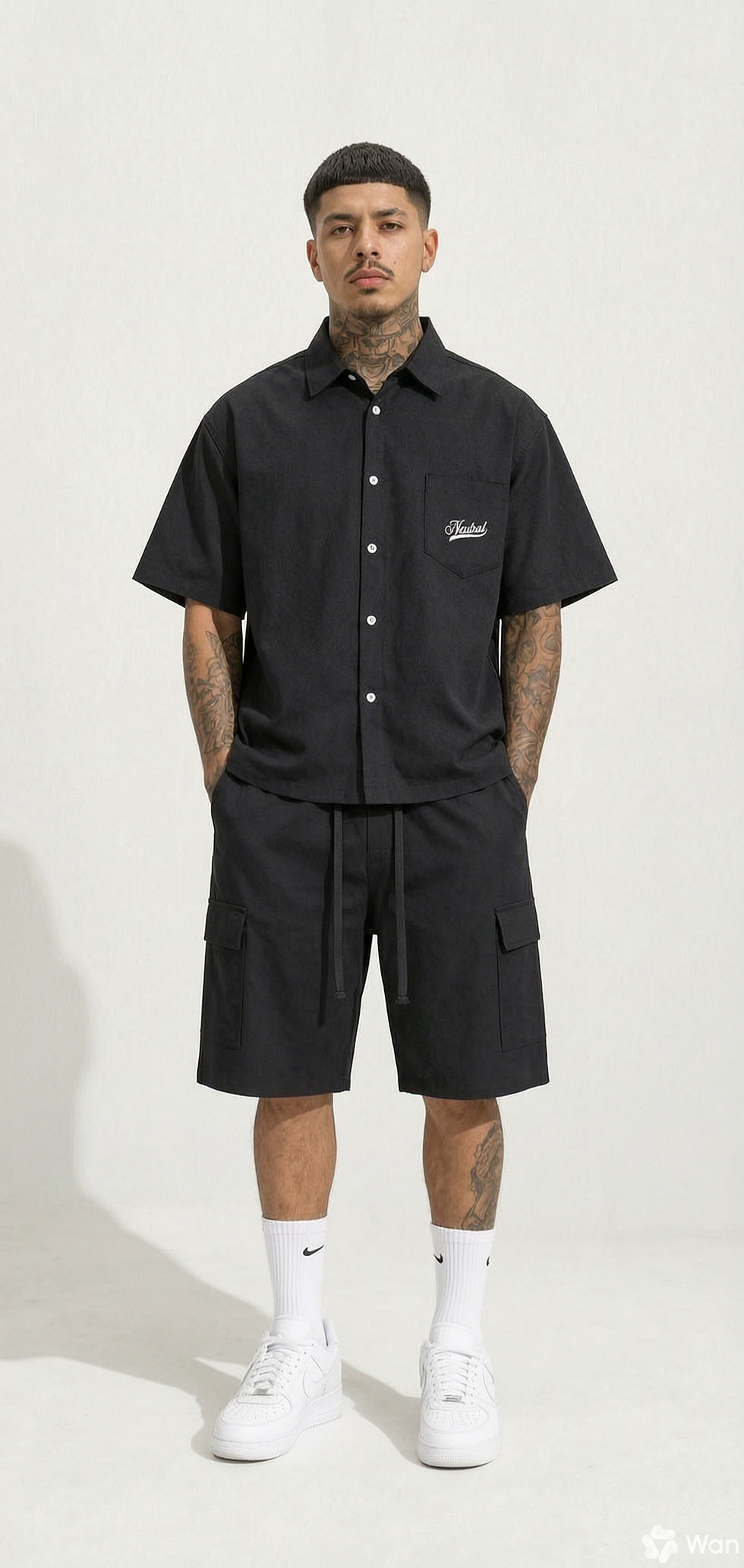 Thumbnail: Unisex Boxy Heavyweight Short Sleeve Shirt