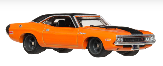 Miniatura: HOTWHEELS 1970 DODGE CHALENGER R/T - FAST&FURIOUS - PREMIUM