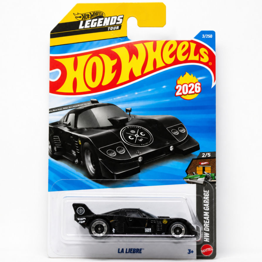 HOTWHEELS LA LIEBRE LEGENDS TOUR - BLACK - 2026