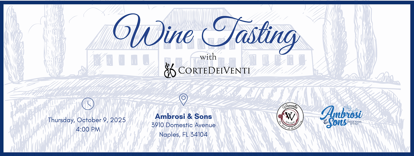 Corte dei Venti Wine Tasting Ambrosi&Sons