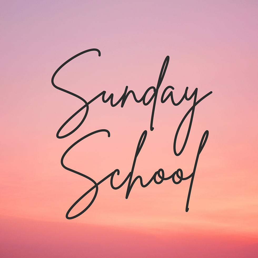 Sunday School