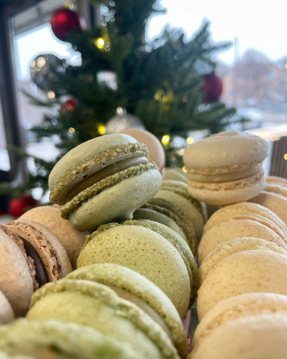 macarons Christmas