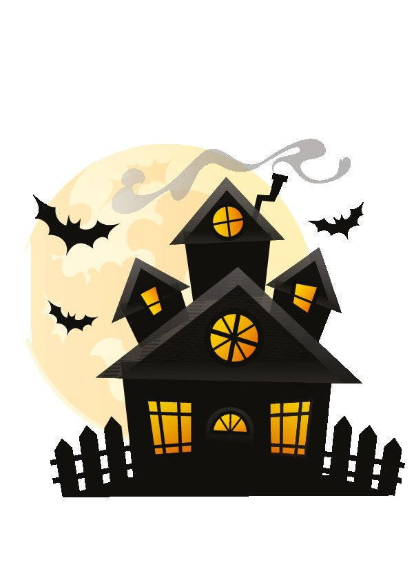 castelo assombrado halloween