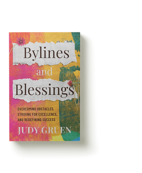 Bylines and Blessings book cover mockup