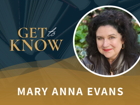 GET TO KNOW: Bestselling Author and Outlier Mary Anna Evans