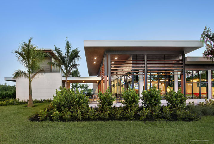 Exterior of a building in Florida