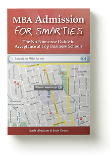 MBA Admissions for Smarties book cover mockup