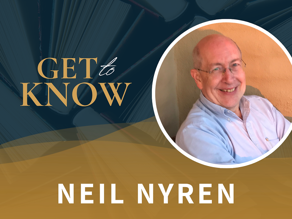 GET TO KNOW: Renowned Editor Neil Nyren
