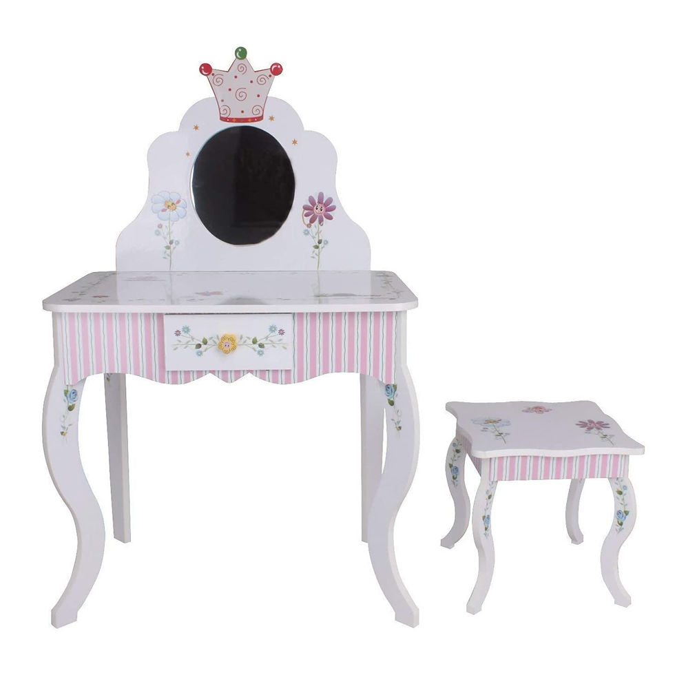 Miniaturbild: Kinderschminktisch (#988) Kindertisch Prinzessin Kinder Mädchen Schminktisch