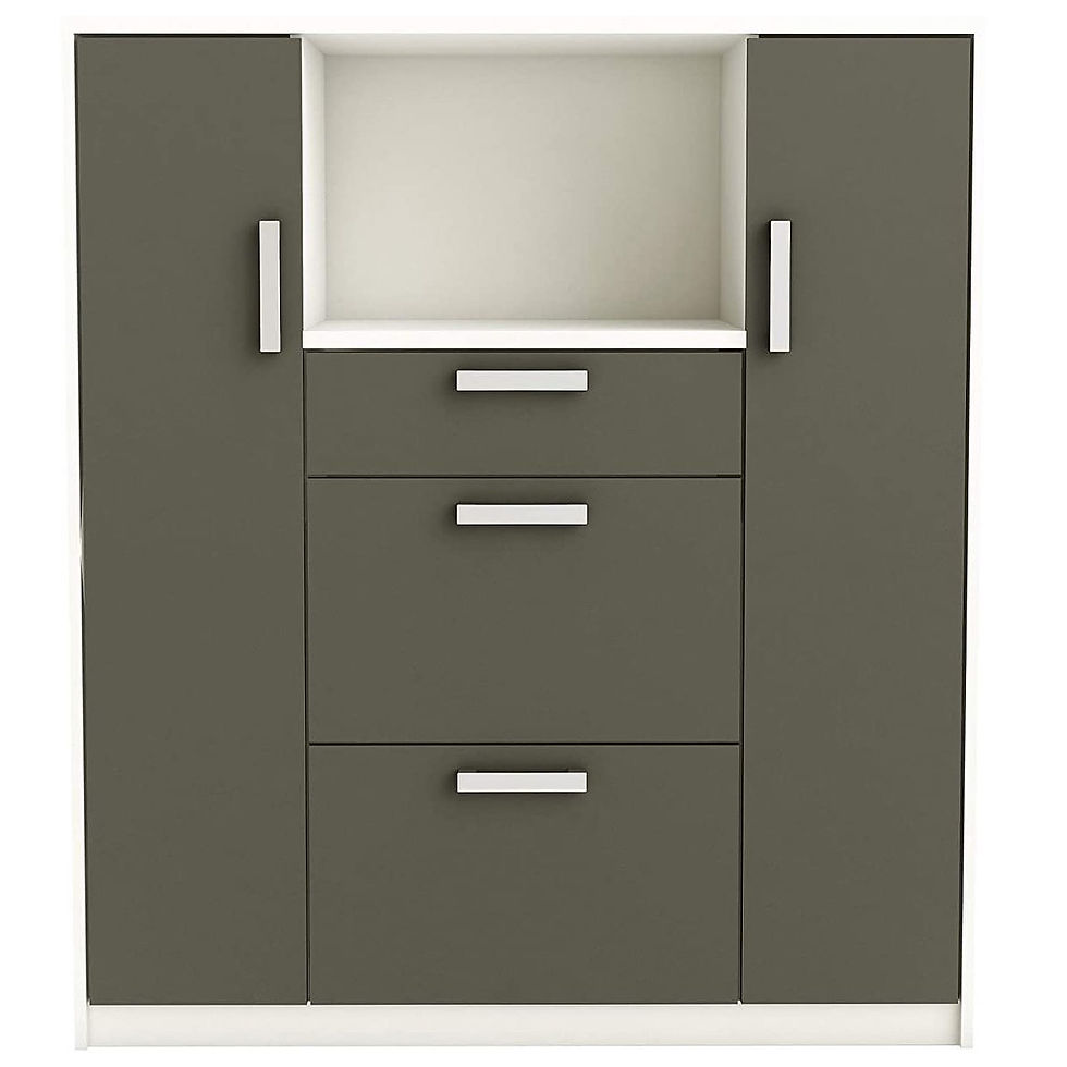 Miniaturbild: Küchenschrank 8540 weiß anthrazit