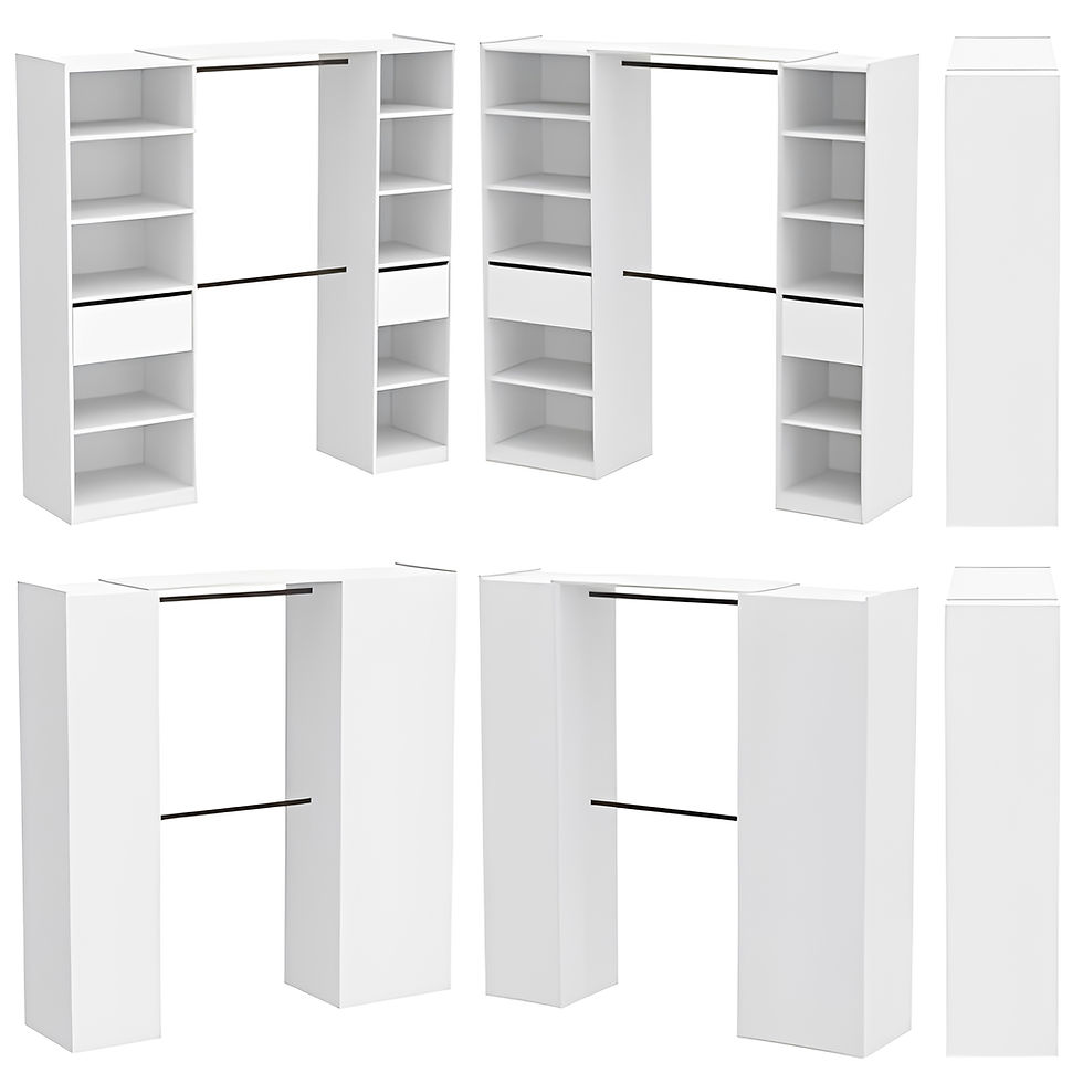 Miniaturbild: Kleiderschrank #5077 begehbar