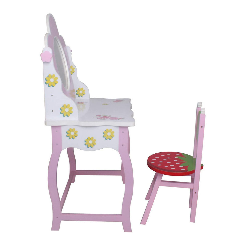 Miniaturbild: Kinderschminktisch (#264) Kindertisch Prinzessin Kinder Mädchen Schminktisch