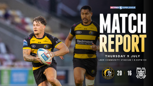 York Knights 20-16 Hull FC : Match Report