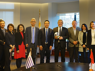 INAC recibió a una delegación de la feria CIIE