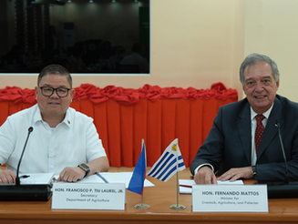 Uruguay y Filipinas avanzan en relaciones comerciales