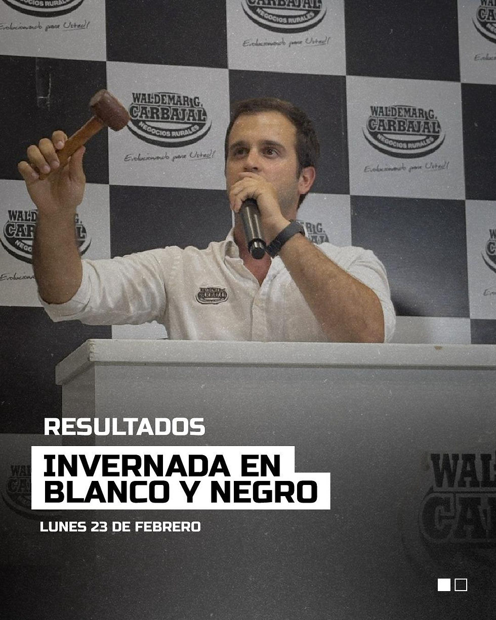 Carbajal con ventas totales en su venta de Holando