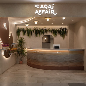 An Açaí Affair Serangoon outlet at NEX mall – stylish Singapore café serving premium açaí bowls and smoothies