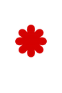 flower icon used by Jungle Açaà Co to highlight featured açaà products and special offers