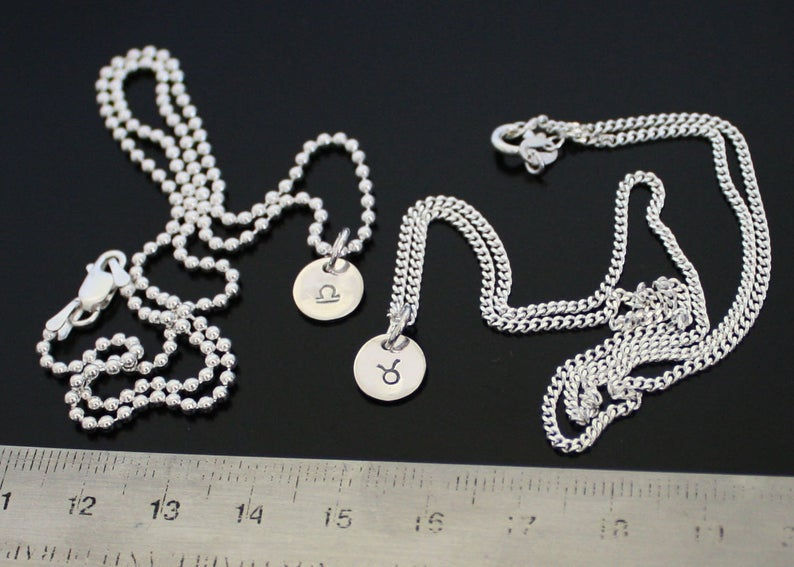 Thumbnail: Zodiac Sign Necklace, Astrology Necklace, Horoscope Necklace, Zodiac Necklace