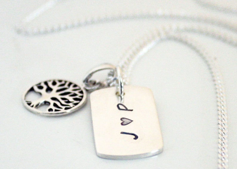 Thumbnail: Personalized Tree of Life Necklace