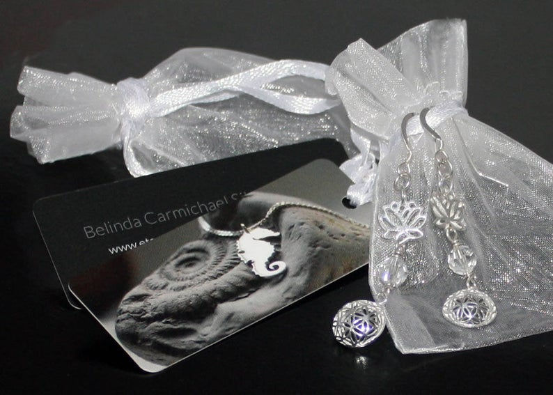 Thumbnail: Initial Necklace in Sterling Silver with Cubic Zirconia