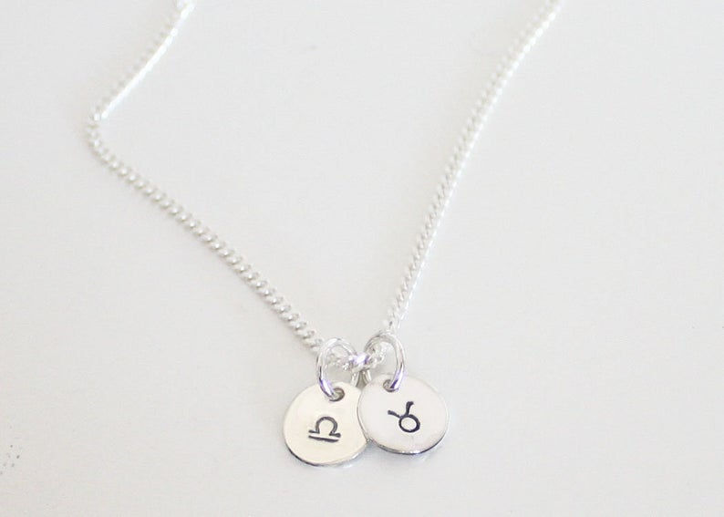 Thumbnail: Zodiac Sign Necklace, Astrology Necklace, Horoscope Necklace, Zodiac Necklace