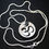 Thumbnail: OM Necklace in Sterling Silver